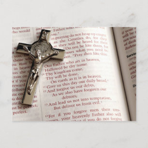 the lords prayer postcard