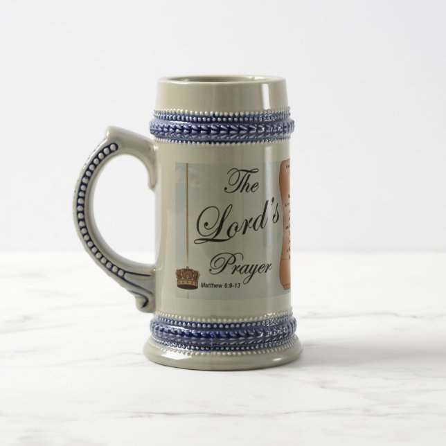 The Lord's Prayer Stein (Left)