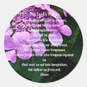 The Lord's Prayer Sticker