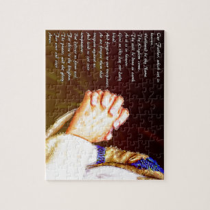 The Lords Praying Hands Jigsaw Puzzle