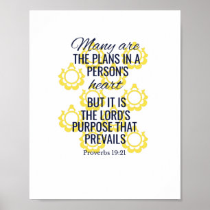 The Lord's purpose prevails Poster