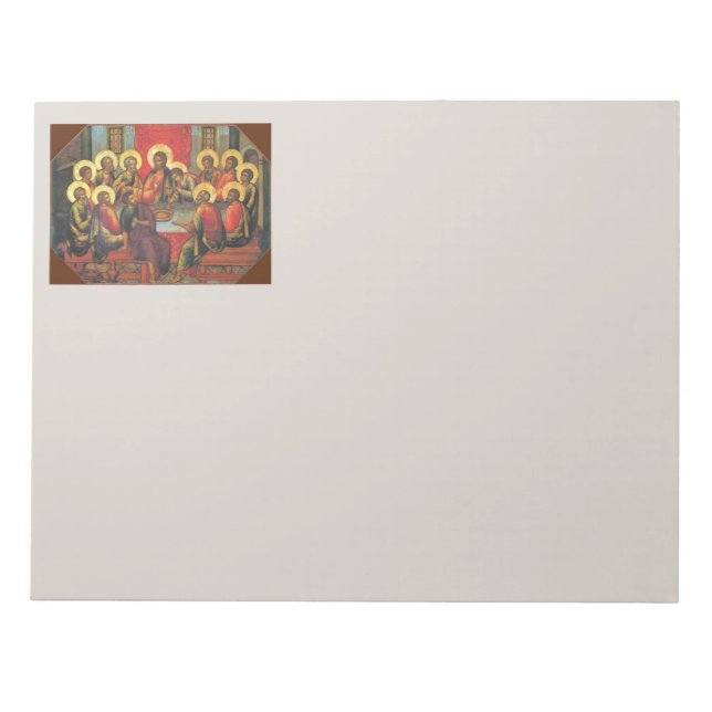 The Lord's Supper Notepad (Front)