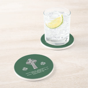 The Lorica of Saint Patrick Prayer (short) Coaster