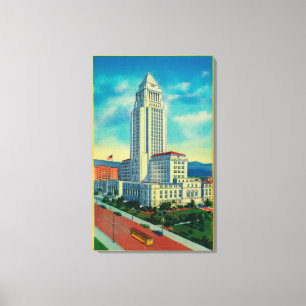 The Los Angeles City Hall Canvas Print