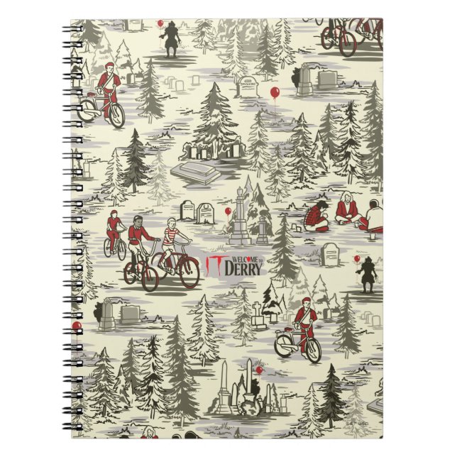The Losers Club Cemetery Pattern Notebook (Front)