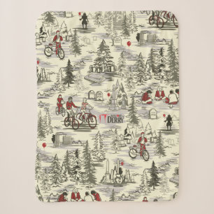 The Losers Club Cemetery Pattern Sherpa Blanket
