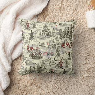 The Losers Club Cemetery Pattern Throw Pillow