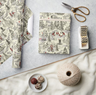 The Losers Club Cemetery Pattern Wrapping Paper