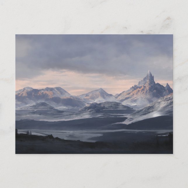 The Lost Mountain Fortress Postcard (Front)