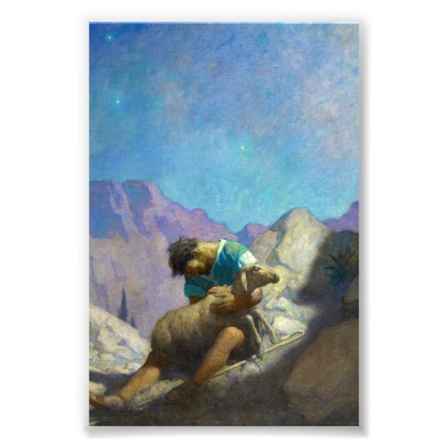 The Lost Sheep by Newell Convers Wyeth Photo Print (Front)