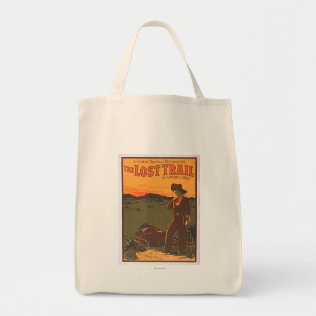 The Lost Trail - Comedy Drama Western Life Tote Bag (Front)