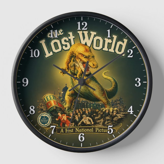 The Lost World Clock (Front)