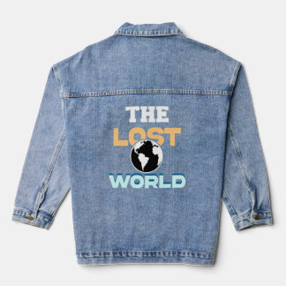 The Lost World T-Shirt – Dinosaur Adventure & Expl Denim Jacket