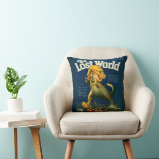 The Lost World Throw Pillow