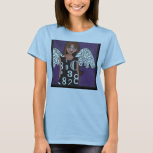 THE LOTTERY ANGEL - lucky numbers t-shirt