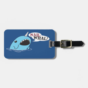 The Loud Narwhal Luggage Tag