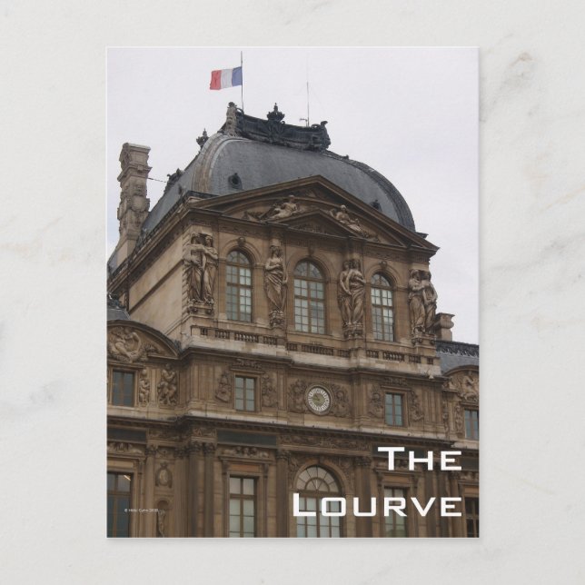 The Lourve Postcard (Front)