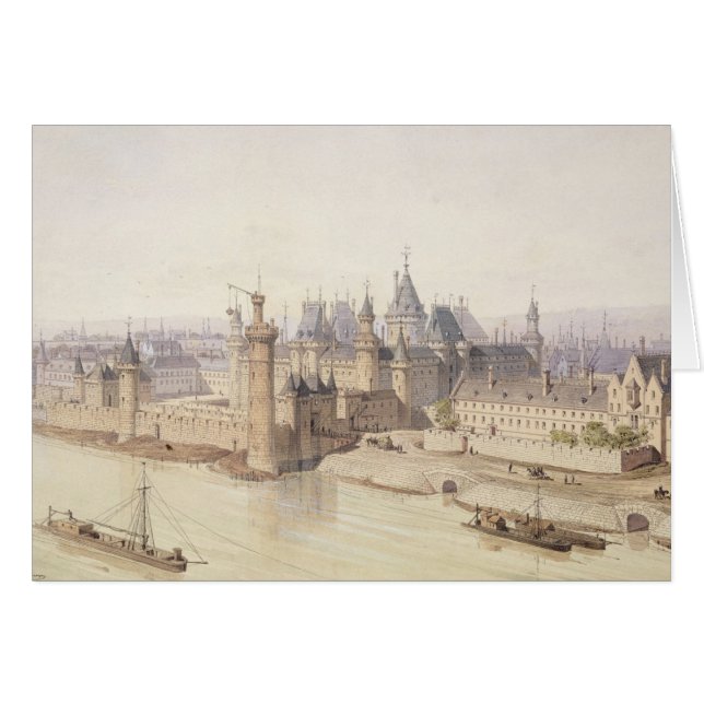 The Louvre during the Reign of Charles V (Front Horizontal)
