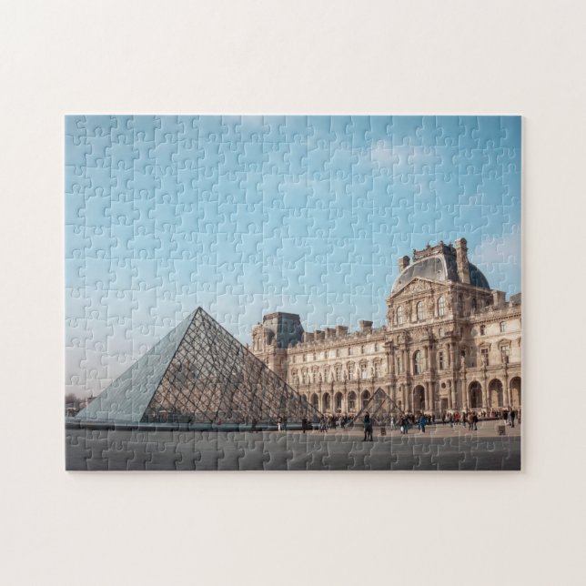 The Louvre Museum Of Art | Paris Landscape Jigsaw Puzzle (Horizontal)