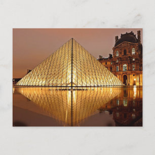 The Louvre, Paris, France Postcard