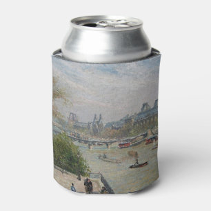 The Louvre, Spring  Camille Pissarro   Can Cooler