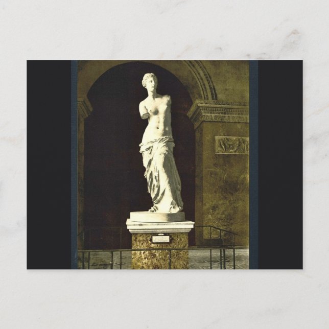 The Louvre, the Venus de Milo, Paris, France class Postcard (Front)