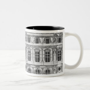 The Louvre Two-Tone Coffee Mug