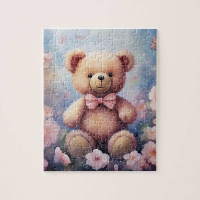 The lovable bear puzzle, jigsaw puzzle (Vertical)