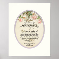 The Love Chapter, 1 Corinthians 13 Calligraphy