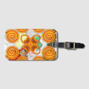 The love cycle luggage tag