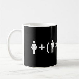 The Love Equation for Men Coffee Mug