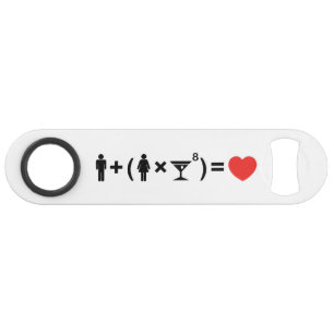 The Love Equation for Women Bar Key