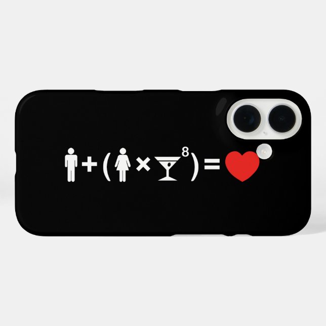 The Love Equation for Women Case-Mate iPhone Case (Back (Horizontal))