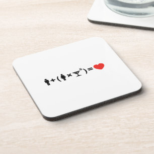 The Love Equation for Women Coaster