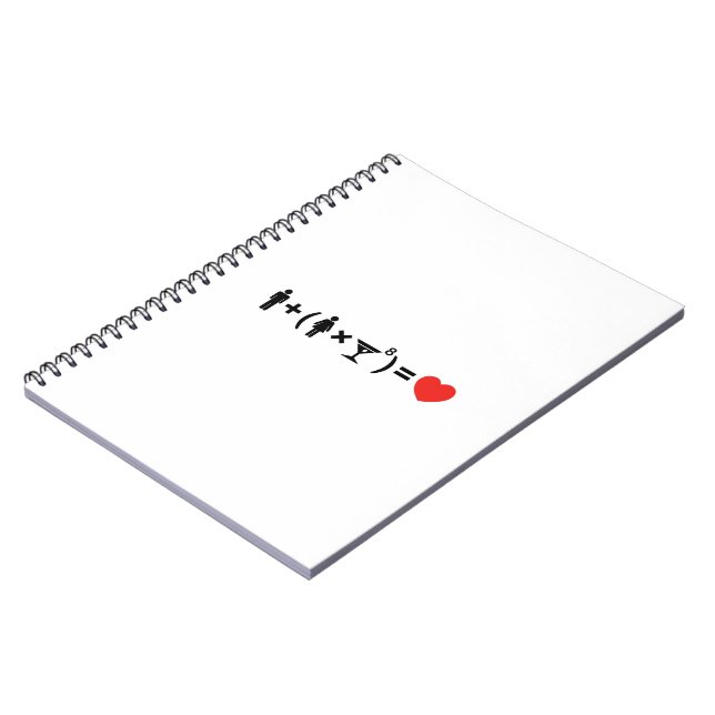The Love Equation for Women Notebook (Left Side)