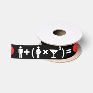 The Love Equation for Women Satin Ribbon