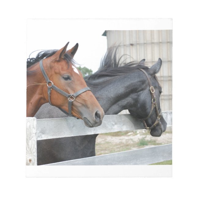 The Love Horses Notepad (Front)