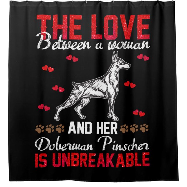 The Love Is Unbreakable Doberman Pinscher (Front)