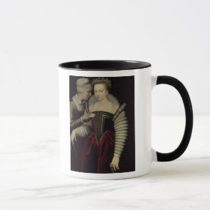 The Love Letter, a Lady with her Maid Mug