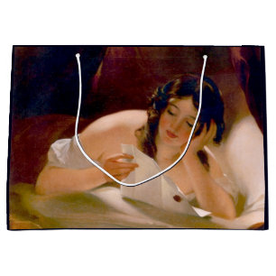 The Love Letter (by Thomas Sully) Large Gift Bag