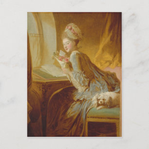The Love Letter - Jean-Honoré Fragonard Postcard