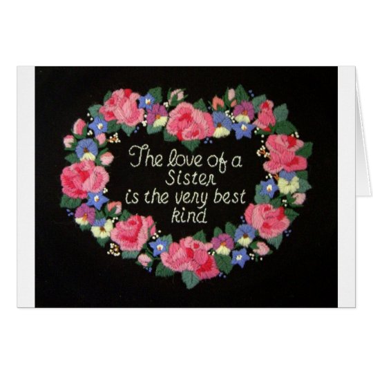 The Love of a Sister Card