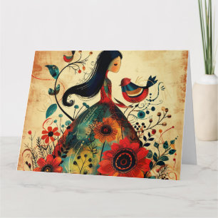 The Love Of Birds Note Card