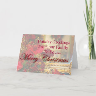 The Love of God Christmas Greeting Card