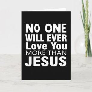 The Love of Jesus Card