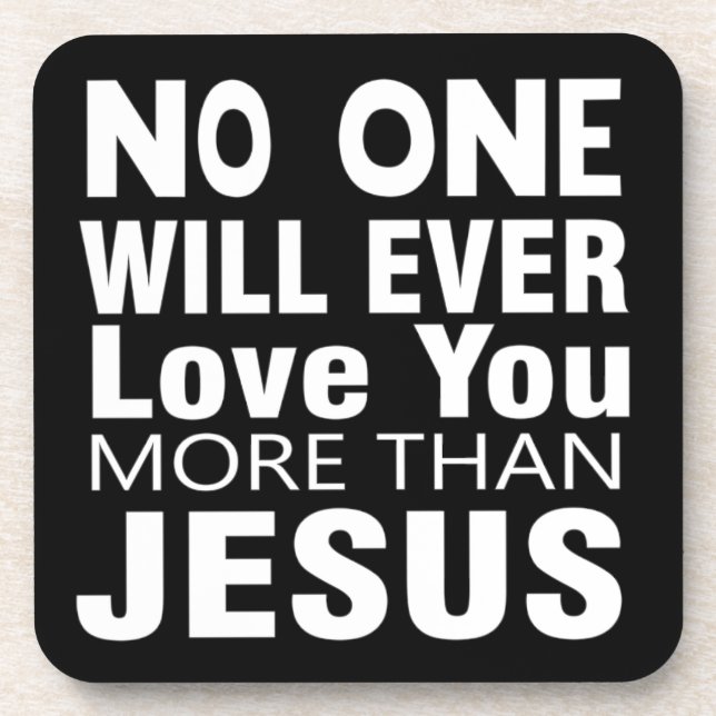 The Love of Jesus Coaster (Front)