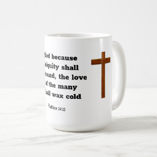 THE LOVE OF MANY WILL WAX COLD COFFEE MUG