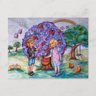 The Love Pickers Postcard