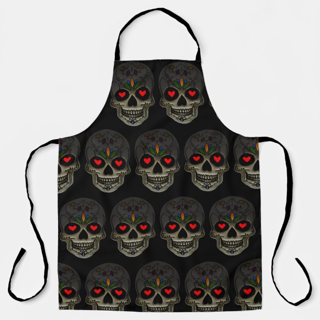 The Love Skull Apron (Front)