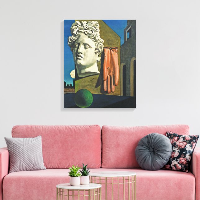 The Love Song | Giorgio de Chirico | Canvas Print (Insitu(LivingRoom))